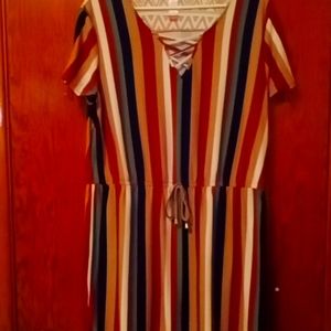 Dress short sleeve summer